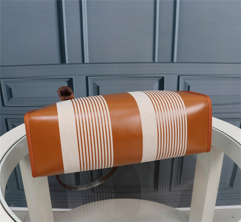 Close-up detail of minimalist bag design