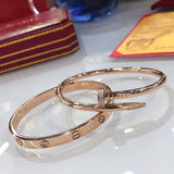 Front view of Cartier unisex jewelry piece