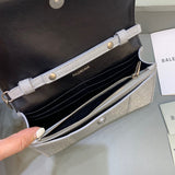 Elegant Vegan Leather Handbag - Refined Silhouette | Women's Luxury Handbag #456 - alternate angle view (image 8) of designer-inspired handbag