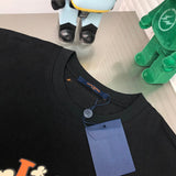 Side profile of Louis Vuitton cotton t-shirt with logo-detail design