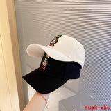 Close-up detail view of Louis Vuitton unisex cap