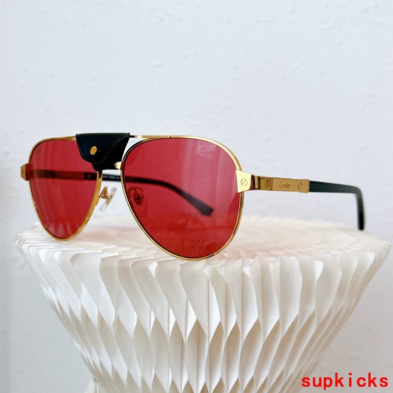 Side view of Cartier unisex sunglasses