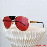 Side view of Cartier unisex sunglasses