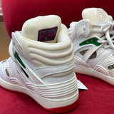 Gucci sneakers detailed view showing premium designer craftsmanship