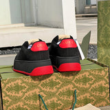Gucci neutral cream luxury sneakers view 8 sleek tonal finish