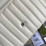 Close-up detail of sleek classic women's handbag – women's luxury accessory