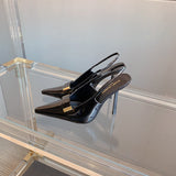 Saint Laurent luxury shoes close-up — premium authentic designer style
