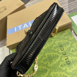 Interior view of polished sleek women's handbag – women's everyday handbag