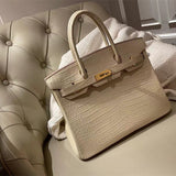 Close-up detail of curated bag design