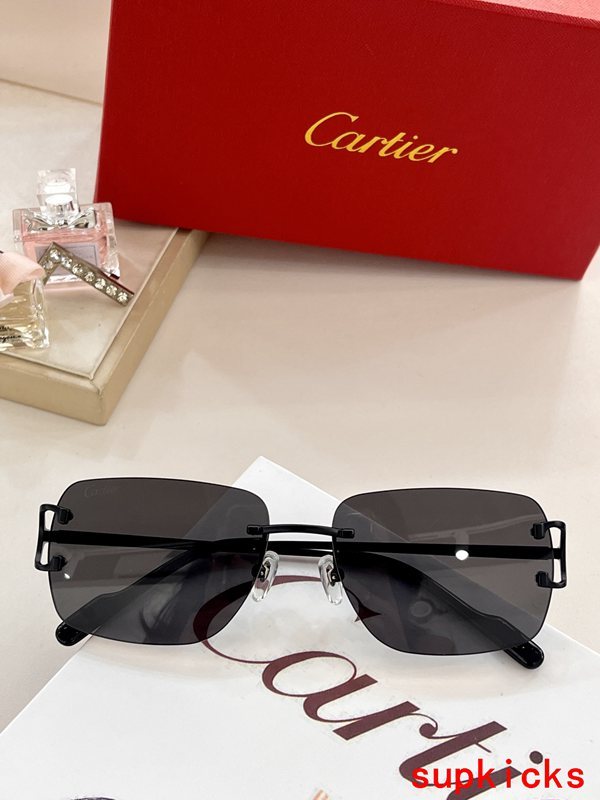 Lifestyle view of Cartier unisex sunglasses