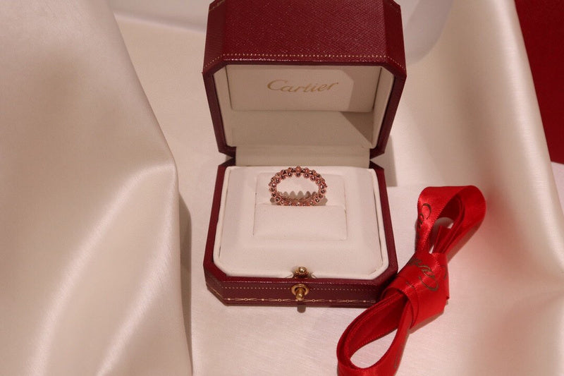 Front view of Cartier unisex jewelry piece