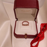 Front view of Cartier unisex jewelry piece