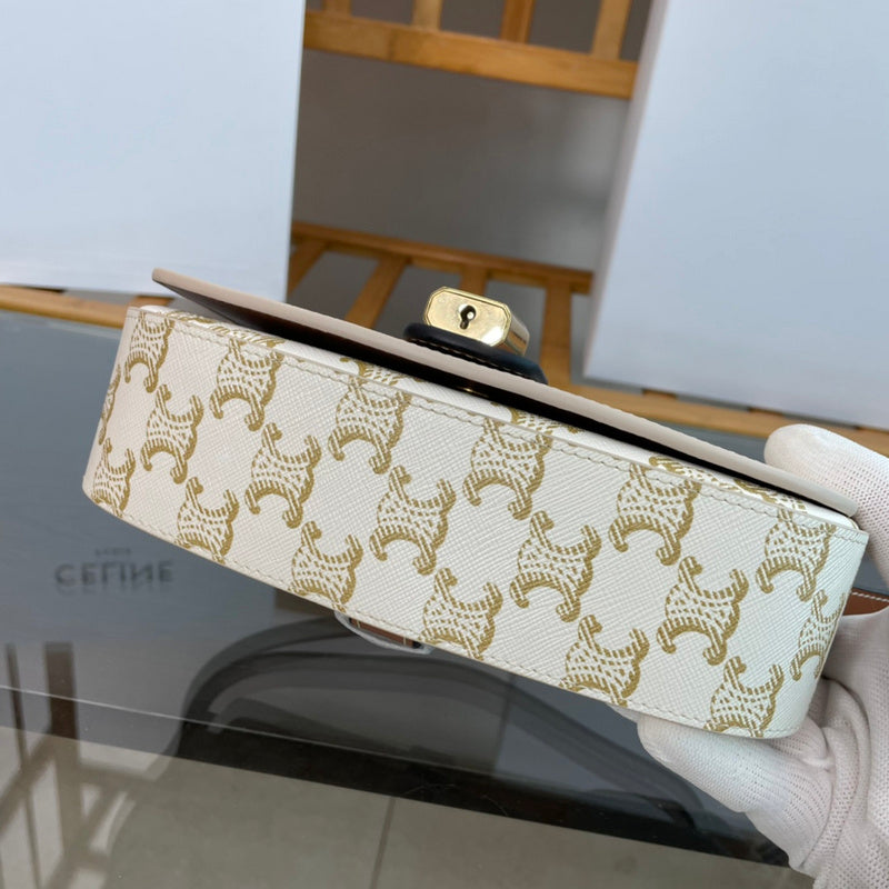 Front view of premium elevated women's handbag – women's luxury accessory