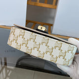 Front view of premium elevated women's handbag – women's luxury accessory
