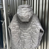 Back view of Louis Vuitton luxury clothing with logo-detail design