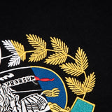 Burberry luxury t-shirt detail shot