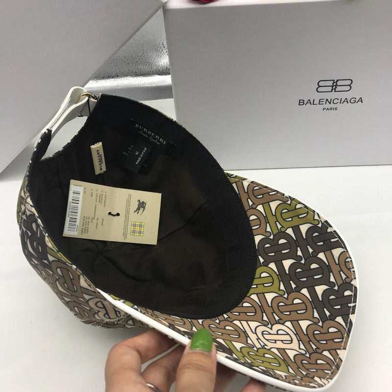 Full view of Burberry unisex cap