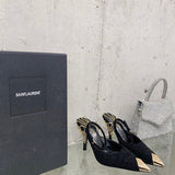 Saint Laurent luxury shoes detail shot