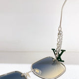 Lifestyle view of Louis Vuitton unisex sunglasses