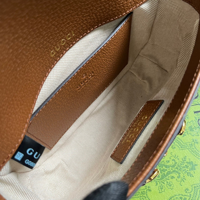 Close-up detail of signature modern women's handbag – women's statement bag