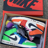 Nike Men's & Women's Luxury Lifestyle Trainers — Style 003 angle view