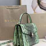 Polished Faux Leather Handbag - Premium Craftsmanship Detailing | Women's Premium Handbag #1795 - interior view (image 6) of designer-inspired handbag