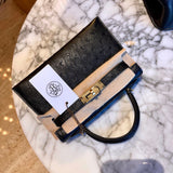 Interior view of considered premium bag
