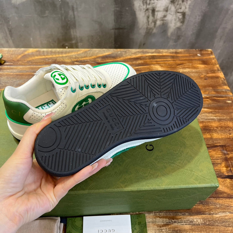 Gucci clean off-white luxury sneakers view 9 classic court silhouette