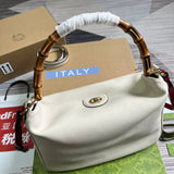 Close-up detail of statement everyday-luxe women's handbag – women's luxury accessory