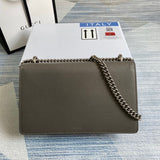Front view of chic classic women's handbag – women's everyday handbag