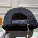 Close-up detail view of Louis Vuitton unisex cap