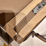  curated top-handle bag detail view showing craftsmanship