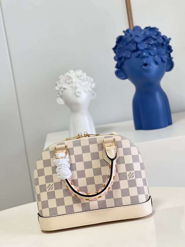 Back view of statement elevated women's handbag – women's statement bag