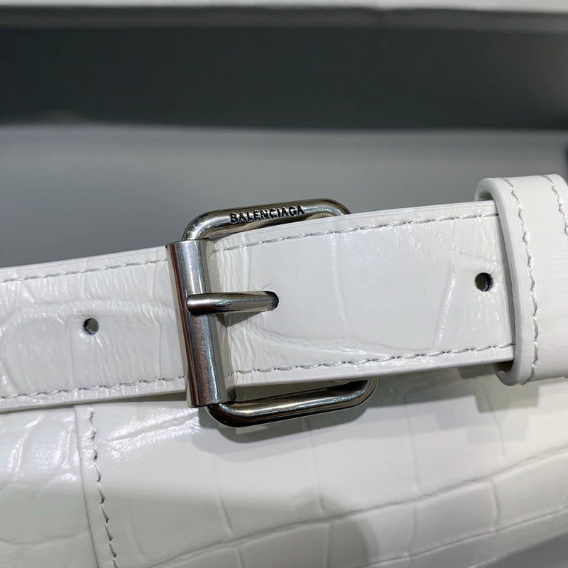 Classic Faux Leather Handbag - Modern Structured Build | Women's Statement Accessory #516 - styled full view (image 7) of designer-inspired handbag