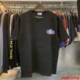Back view of Rhude luxury clothing with tailored silhouette