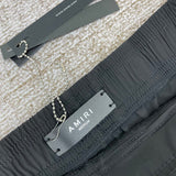Close-up of Amiri t-shirt craftsmanship