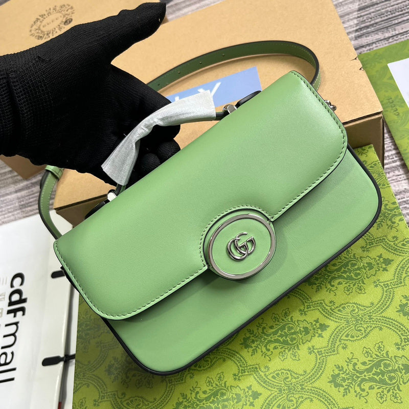 Top view of polished refined women's handbag – women's luxury accessory