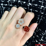 Lifestyle view of Van Cleef & Arpels unisex jewelry piece