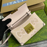 Close-up detail of statement everyday-luxe women's handbag – women's premium purse