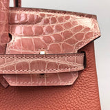 Close-up detail of modern bag design