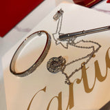 Angled view of Cartier unisex jewelry piece