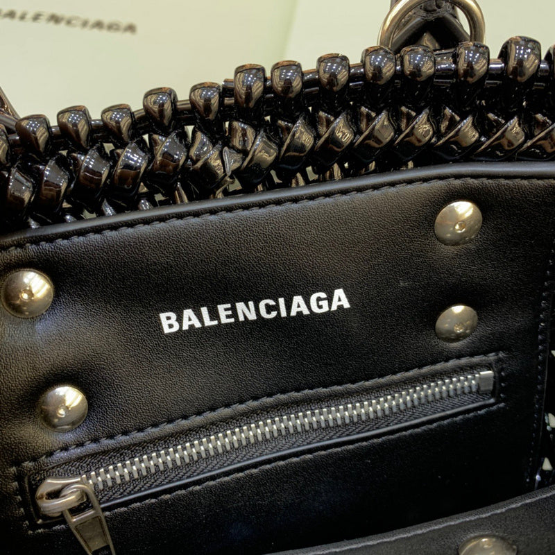 Statement Faux Leather Handbag - Understated Luxury Look | Women's Designer-Inspired Purse #342 - alternate angle view (image 8) of designer-inspired handbag