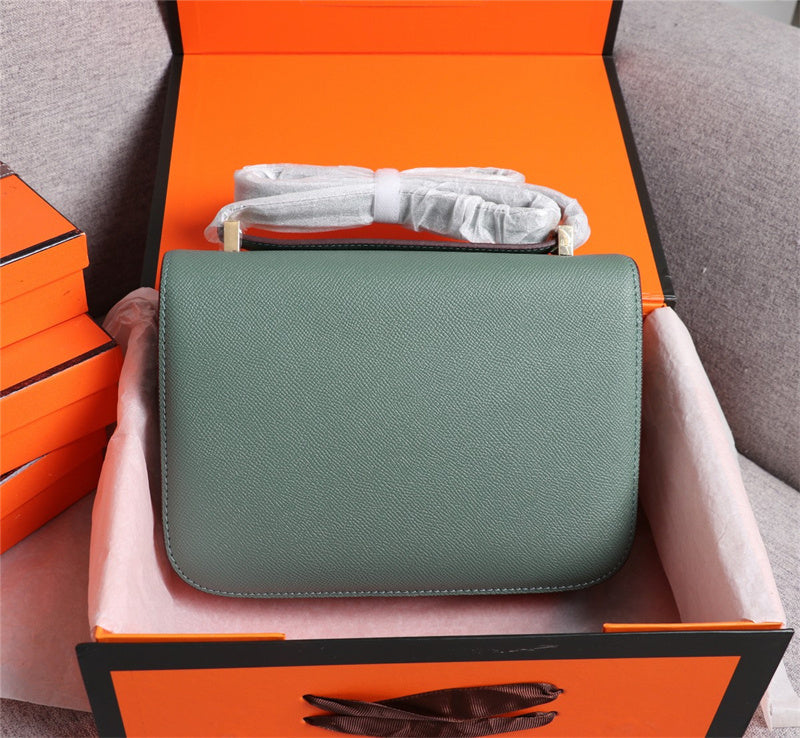 Close-up detail of polished bag design