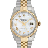 Side view of Rolex men's watch