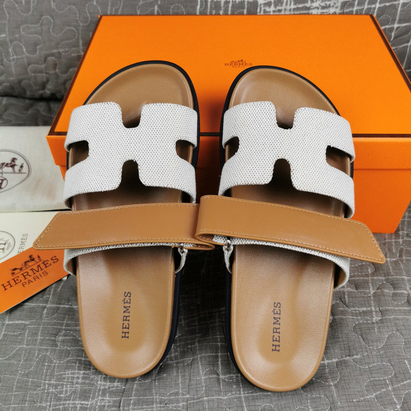Hermes sandals Style 106 - styled lifestyle view