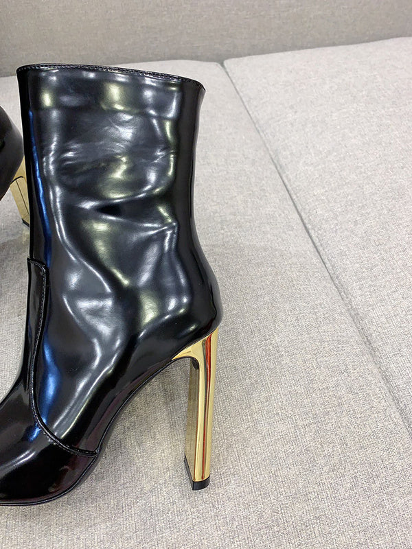 Saint Laurent shoes front view designer style