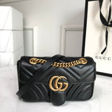 Front view of structured statement women's handbag – women's luxury accessory