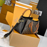  chic top-handle bag styled with outfit 12