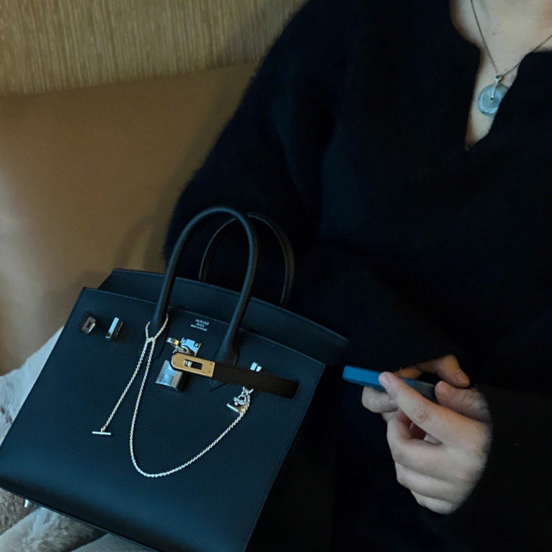 Interior view of considered premium bag