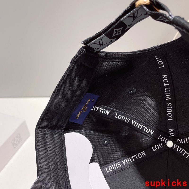 Angled view of Louis Vuitton unisex cap